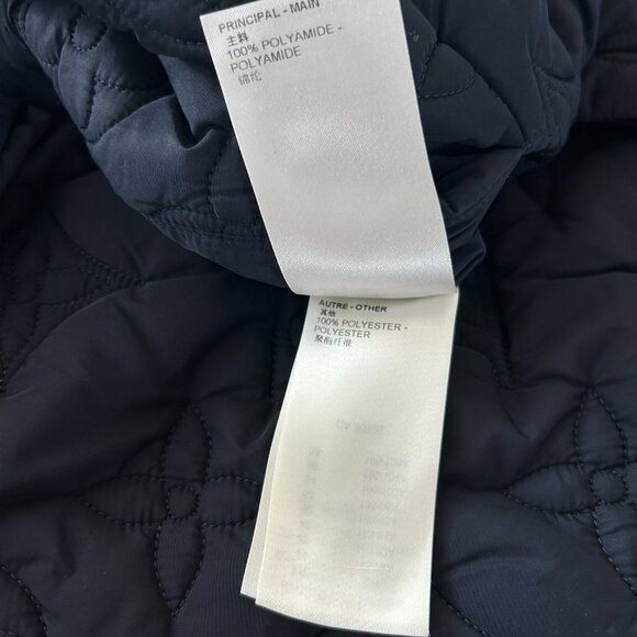 Louis Vuitton Navy Monogram Padded Jacket - Picture 5 of 8